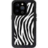 Zebra Print iPhone 15 Pro Waterproof Case